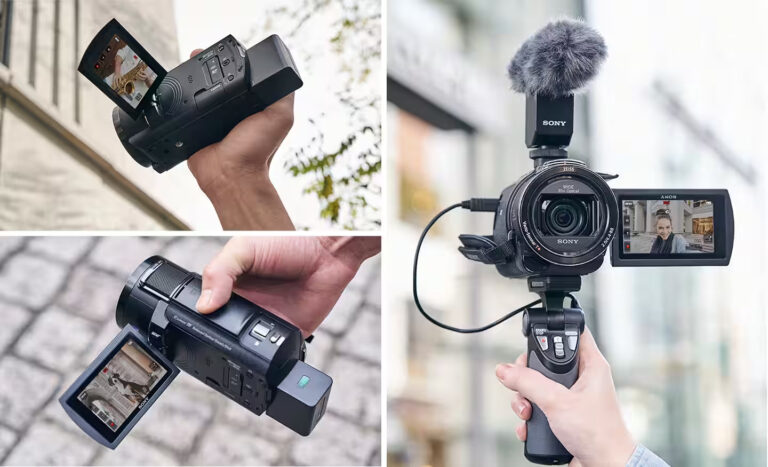 Sony AX43A: Camera 4K nhỏ gọn dành cho nhà sáng tạo nội dung