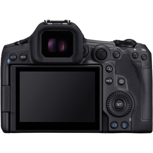 Mặt sau máy ảnh Canon EOS R5 Mark II