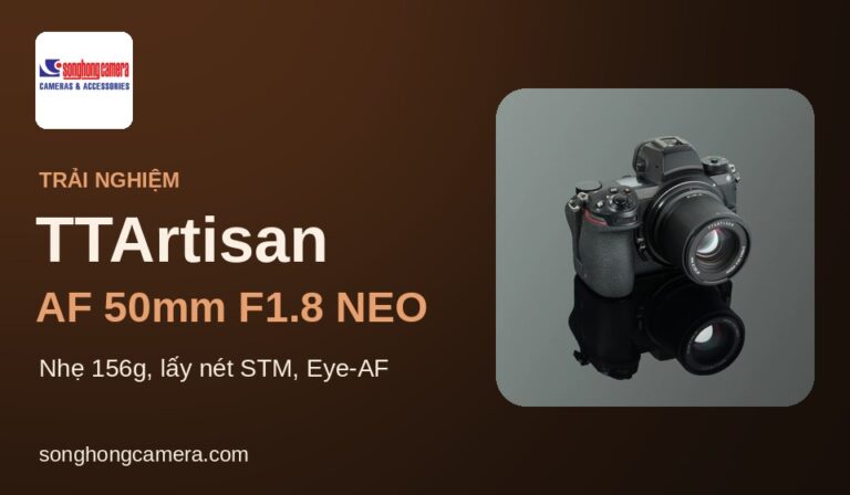 Trải nghiệm ống kính TTArtisan AF 50mm F1.8 NEO: nhẹ 156g, lấy nét STM cho người mới lên full-frame